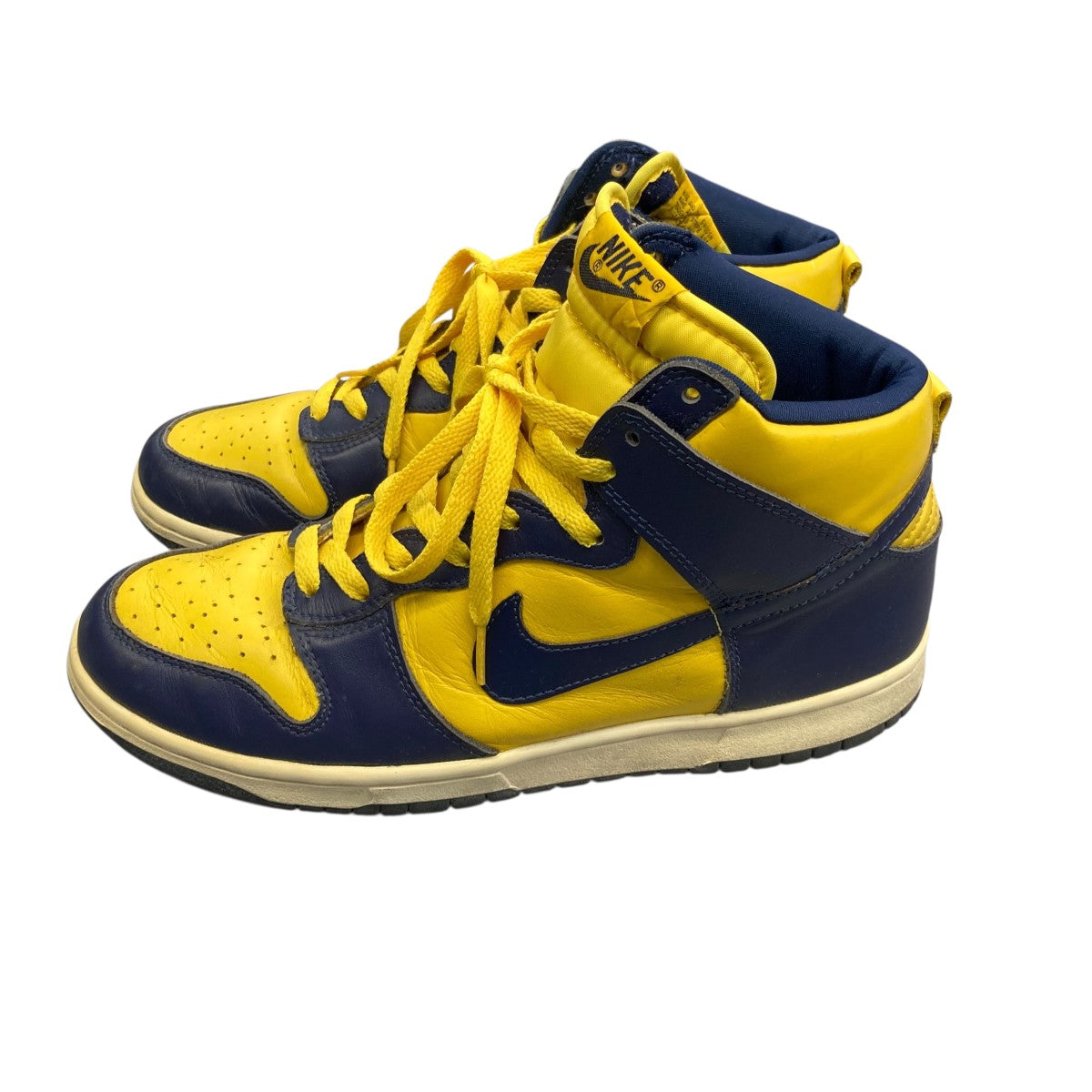 NIKE(ナイキ) 98年製 DUNK HIGH LE MICHIGANハイカットスニーカー