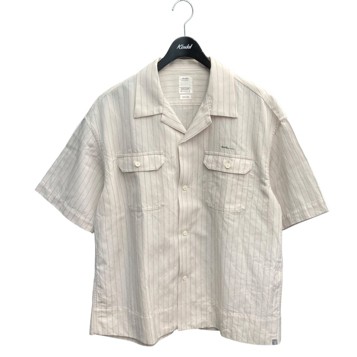 VISVIM 22SSCABAN WORK SHIRT S S半袖シャツ0122105011016 古着・中古-1枚目のアイテム画像