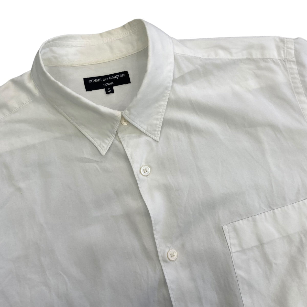COMME des GARCONS HOMME 07SS半袖シャツHS-B036 古着・中古-3枚目のアイテム画像