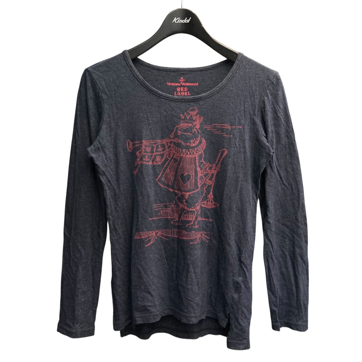 viviennewestwood REDLABEL 長袖 Vivienne Westwood Red Label Embroidery Rib Neck Design Knit