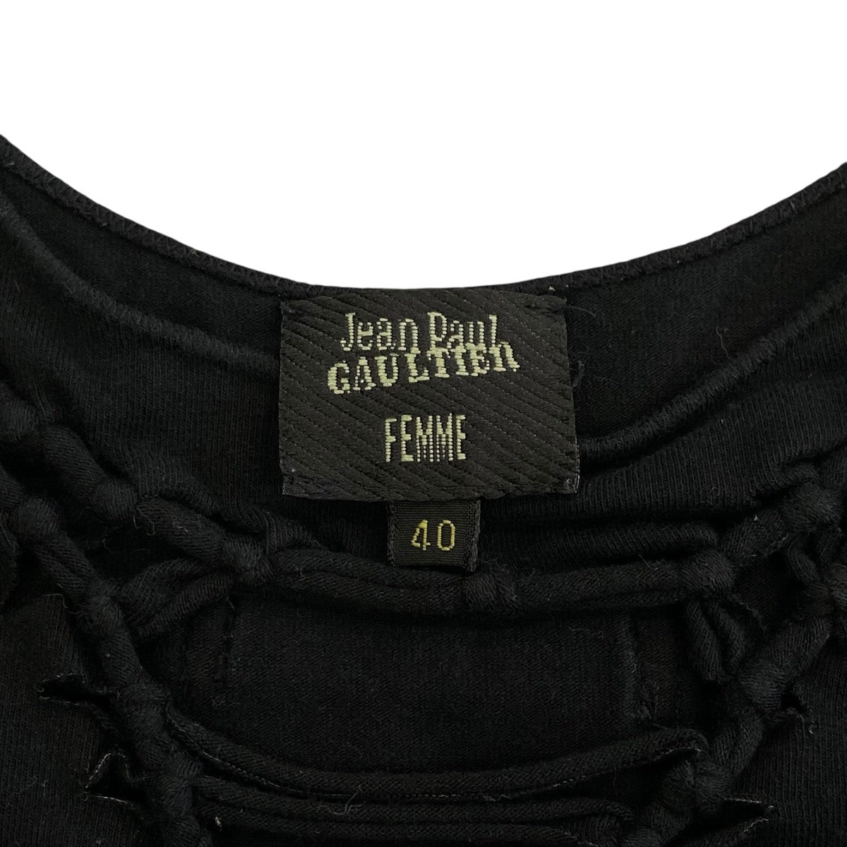 Jean Paul GAULTIER FEMME タンクトップ 古着・中古-5枚目のアイテム画像
