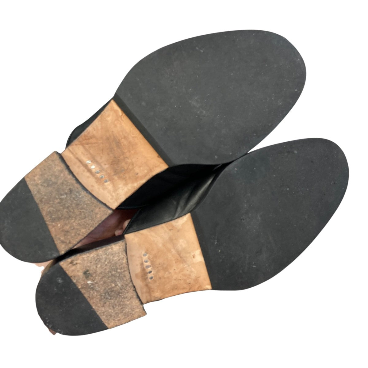 Hender Scheme(エンダースキーマ) CHEAKレザーミュール ブラック