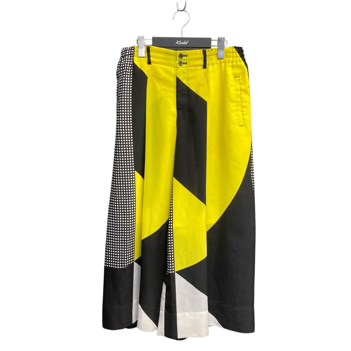 イッセイミヤケ me プリーツ ドルマンプルオーバー イエロー系