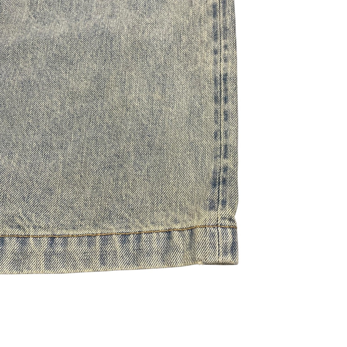 エンタイアスタジオ entire studios ES2318SW サイズ:XL ワイドレッグデニムパンツ 中古 FK04 entire studios エンタイアスタジオ ワイドデニム