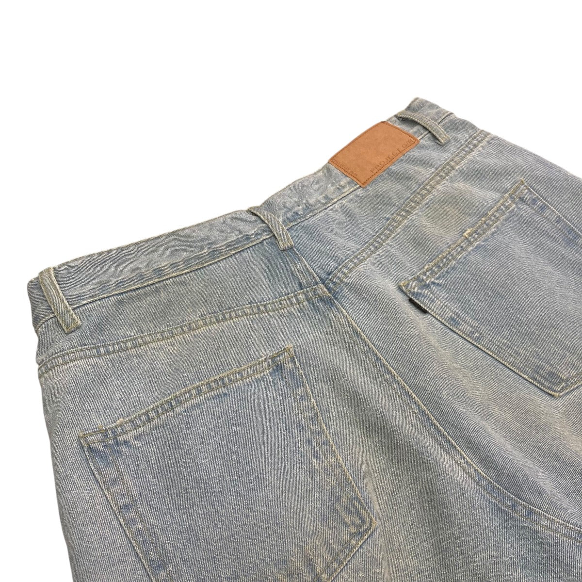 PROJECT G／R LAYERED SKIRT SHORTSデニムパンツ 古着・中古-4枚目のアイテム画像
