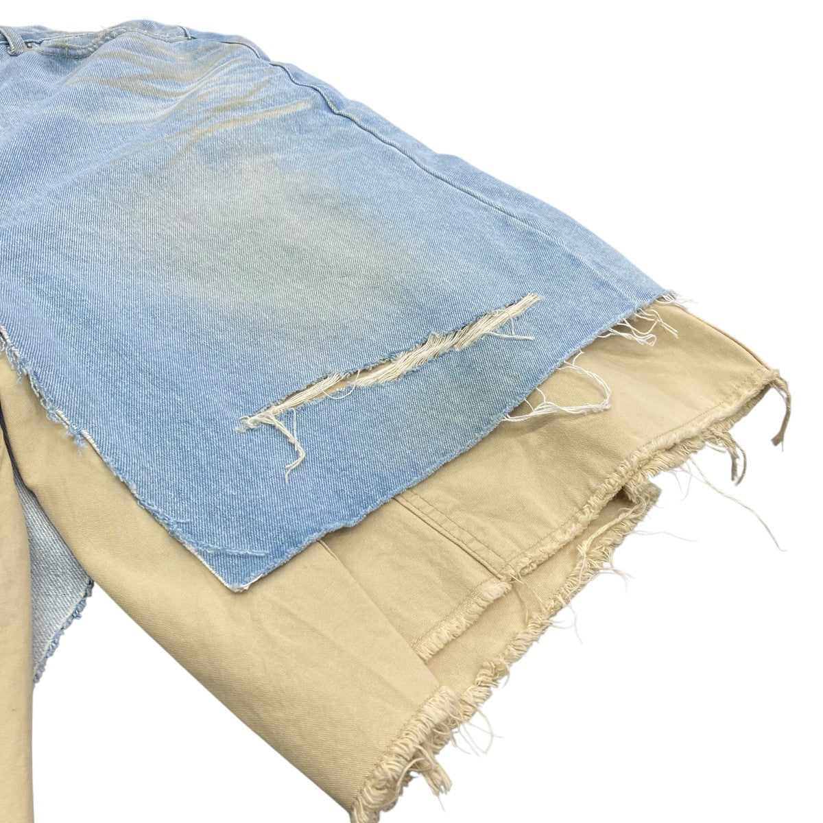 PROJECT G／R LAYERED SKIRT SHORTSデニムパンツ 古着・中古-5枚目のアイテム画像