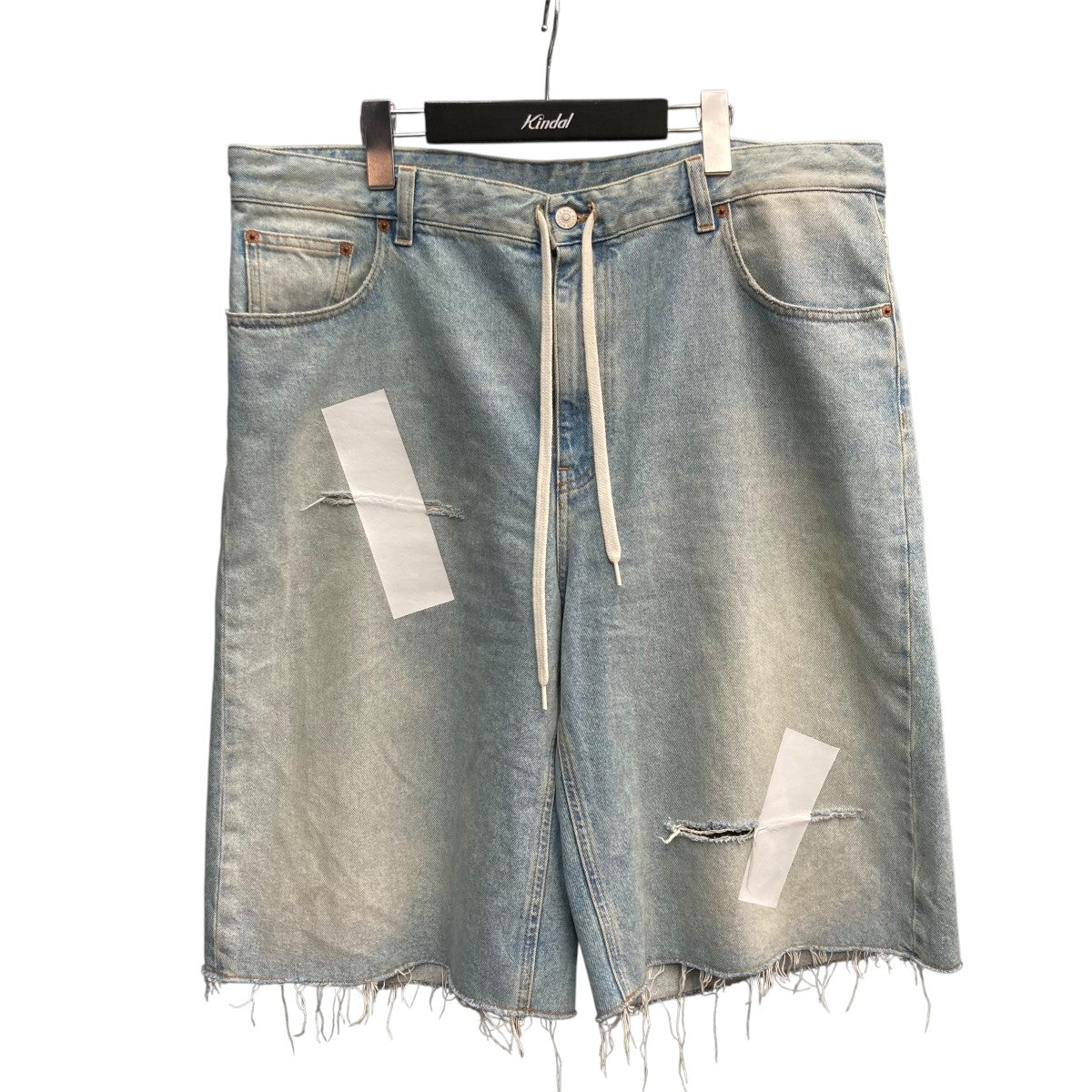 MM6 Maison Margiela 25SSTAPED DENIM SHORTSデニムパンツS52MU0126 古着・中古-1枚目のアイテム画像