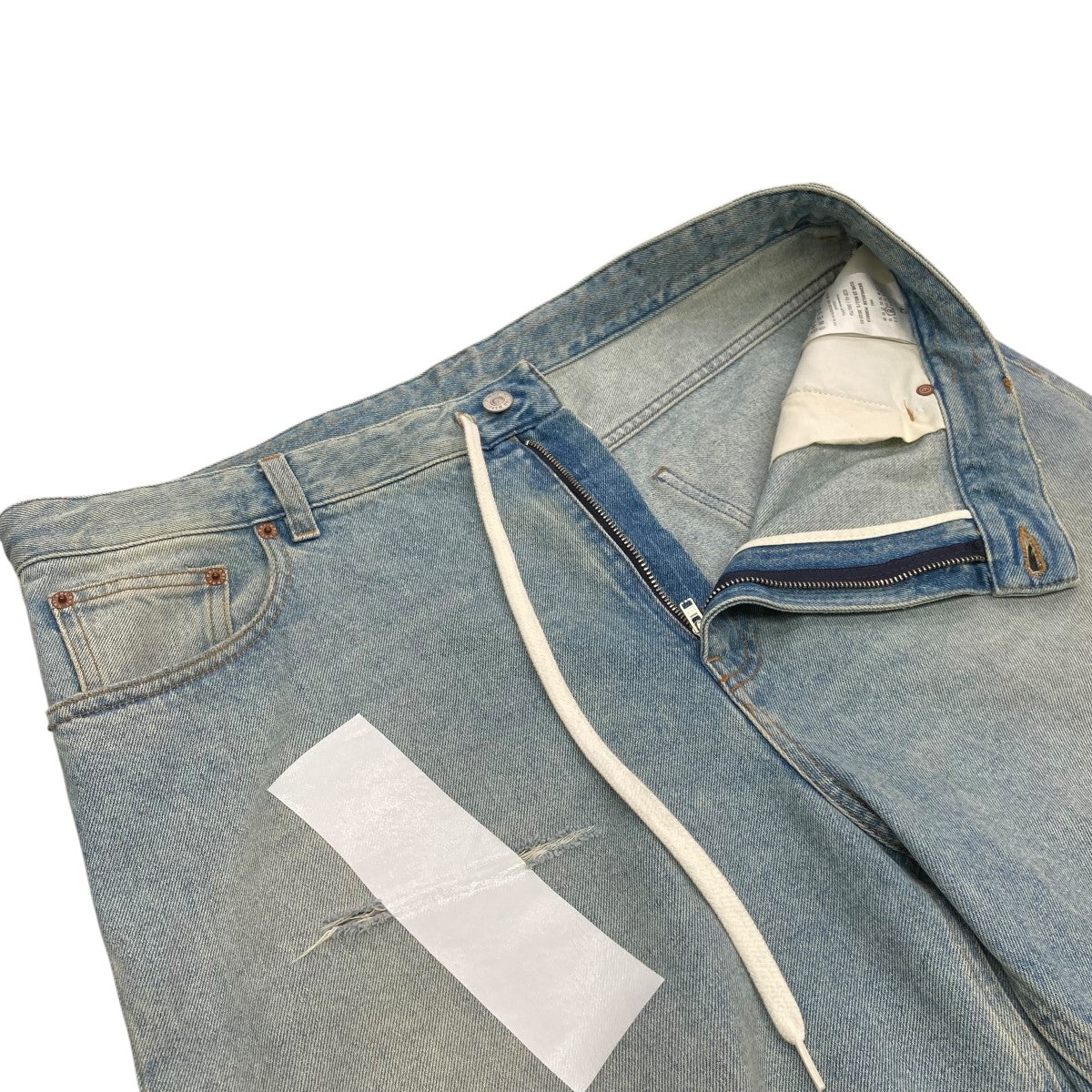 MM6 Maison Margiela 25SSTAPED DENIM SHORTSデニムパンツS52MU0126 古着・中古-3枚目のアイテム画像