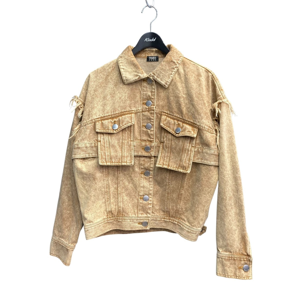 PAMEO POSE(パメオ ポーズ) WASHED DENIM JACKETデニムジャケット