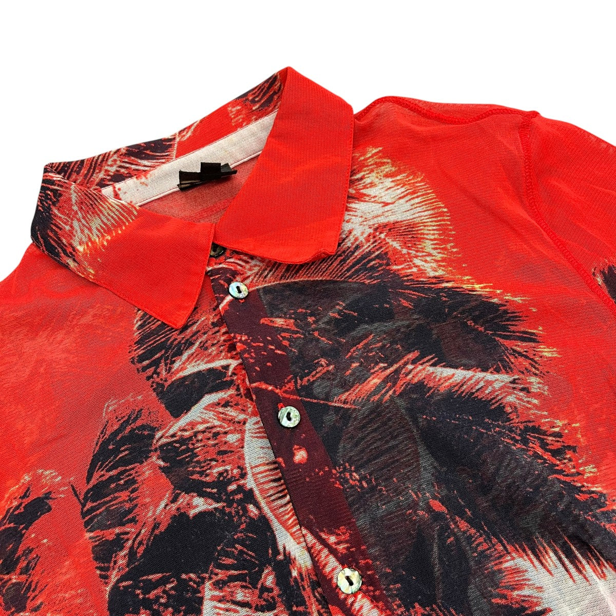 Jean Paul GAULTIER HOMME シアーシャツ461008 古着・中古-3枚目のアイテム画像