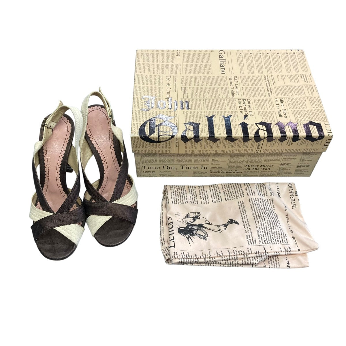 JOHN GALLIANO ヒールパンプス 古着・中古-8枚目のアイテム画像
