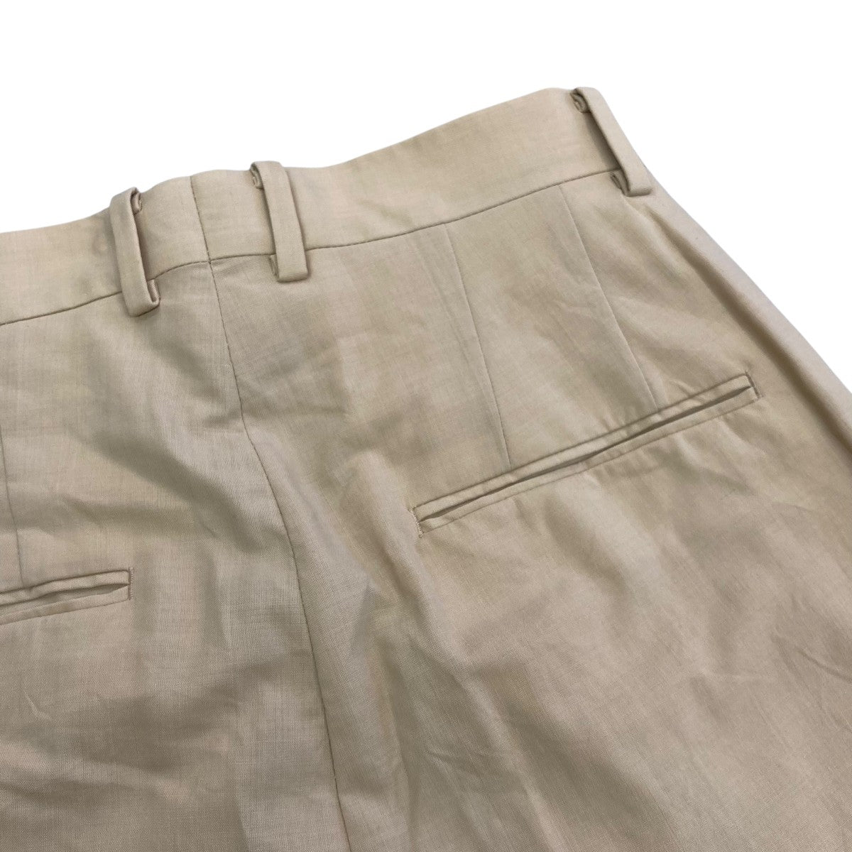 24SSSUPER FINE TROPICAL WOOL SLACKSスラックスA24SP06WT