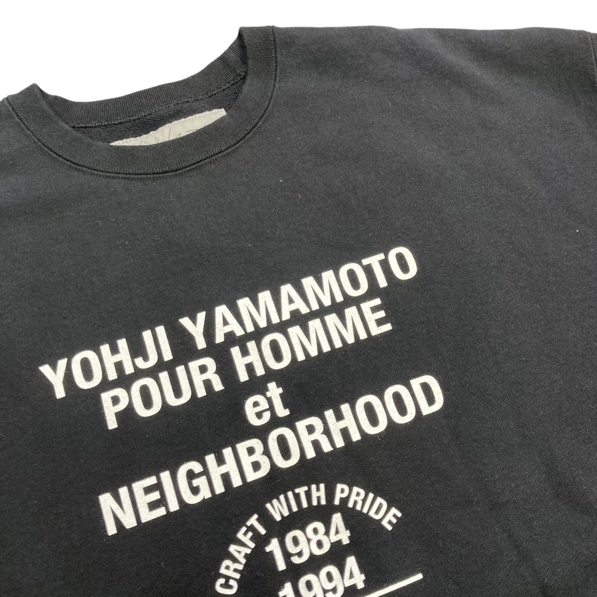 Yohji Yamamoto pour homme×NEIGHBORHOOD SWEAT SHIRT LSスウェットHP