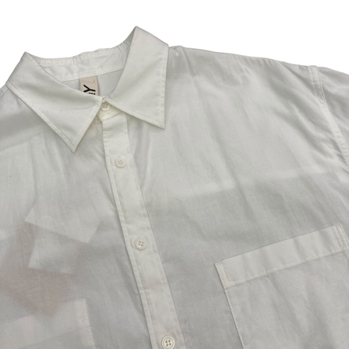 LIGHT COTTON TWILLL WASH ONC LONG SHIRTロングシャツGP-B15-003