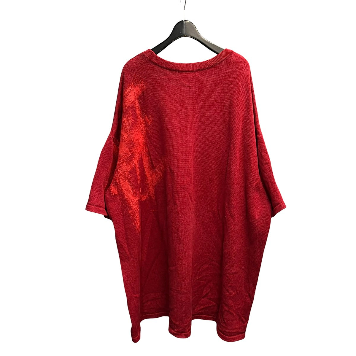 FACETASM(ファセッタズム) PAINTED BIG SWEATER半袖ニットMRC-KN-U01