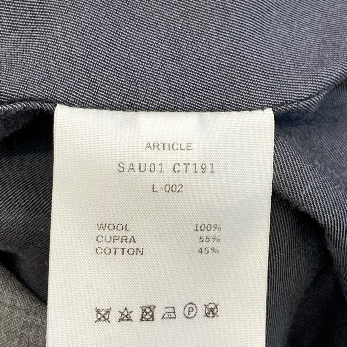 DOUBLE COLLAR TRENCHトレンチコートSAU01 CT191