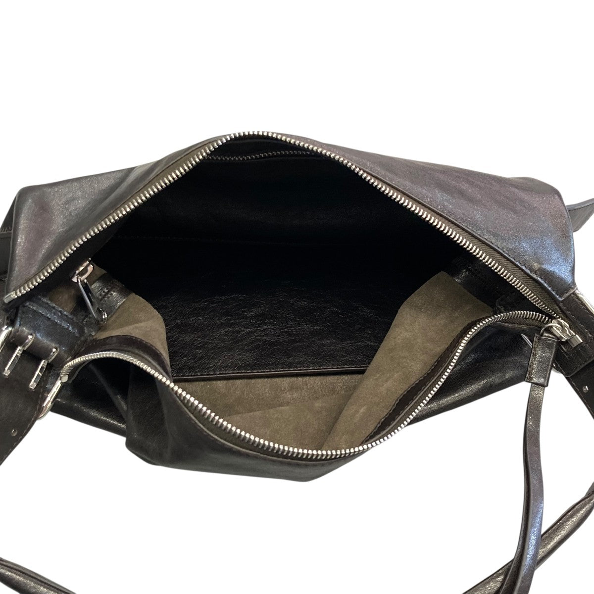 LEMAIRE BELTED BAGUETTE BAGレザーバッグBG0167 LL0108 古着・中古-4枚目のアイテム画像