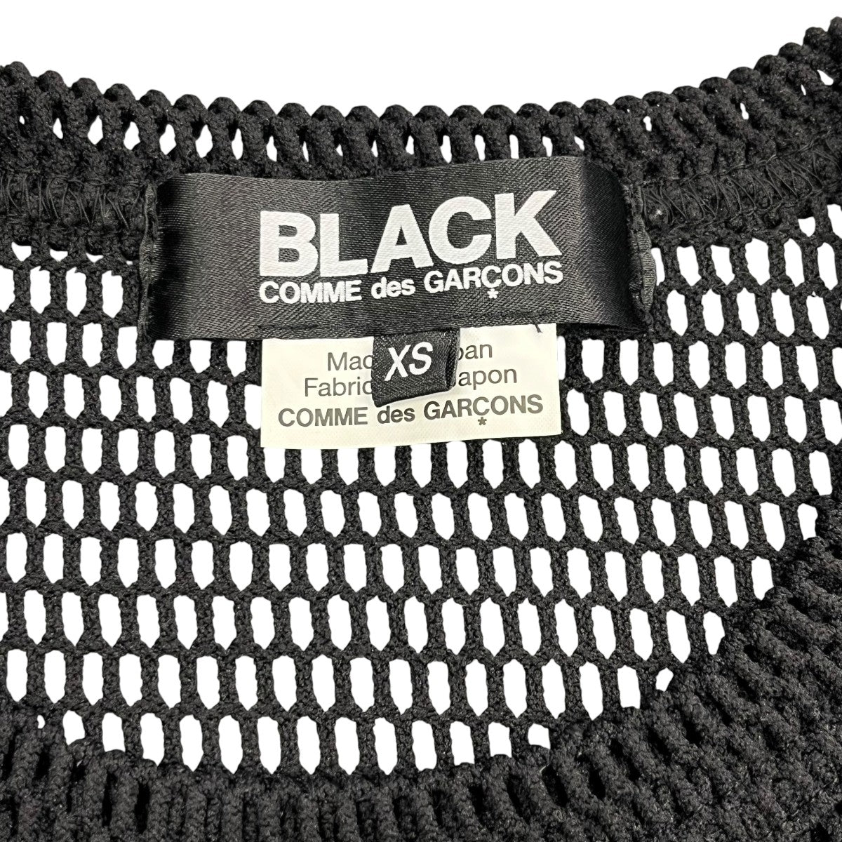 BLACK COMME des GARCONS メッシュメッシュTシャツ 古着・中古-6枚目のアイテム画像