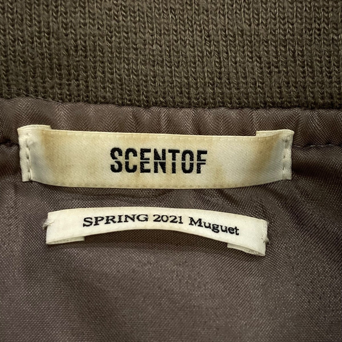 SCENTOF SCENTOF レーヨンコットン MA-1ジャケット21020586304030 古着・中古-7枚目のアイテム画像
