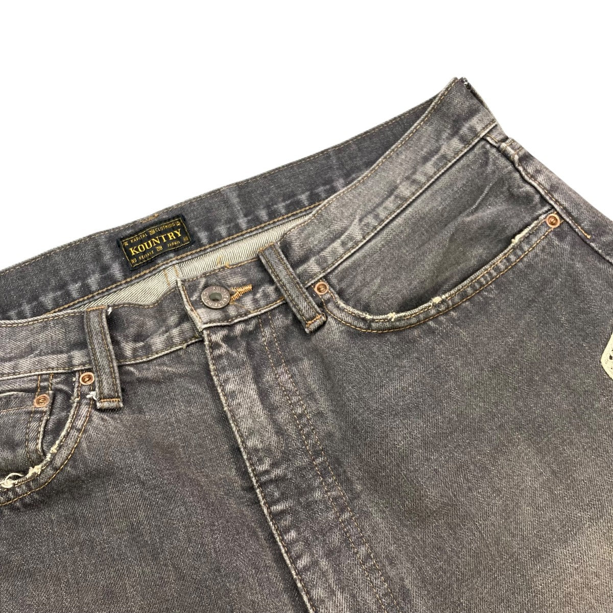 KAPITAL 14oz Denim 5P ShortsデニムハーフパンツEK-1449SPA 古着・中古-3枚目のアイテム画像