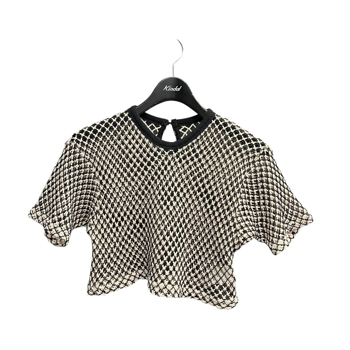 Double Mesh Short Length T-shirt半袖ニット21241415216