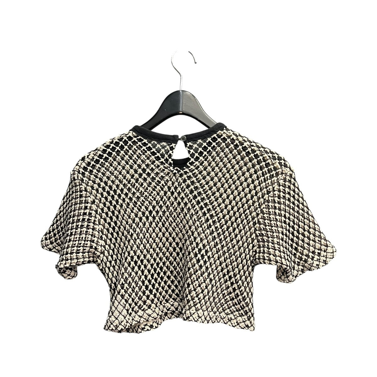 Double Mesh Short Length T-shirt半袖ニット21241415216