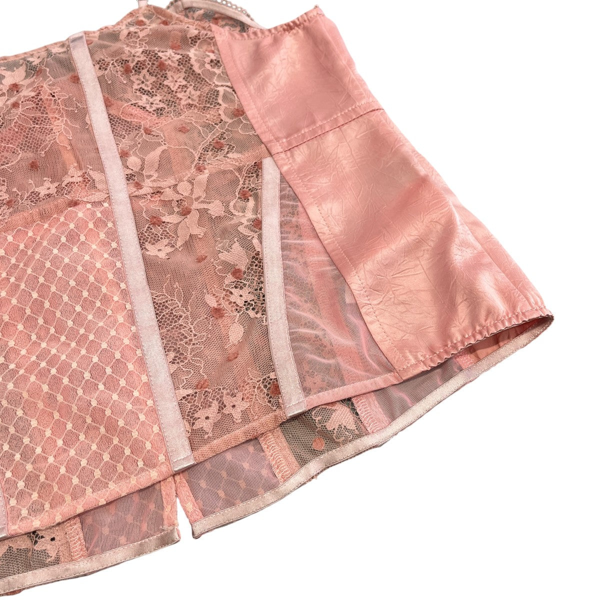 Mixed Lace Corsetレースビスチェ21241315202