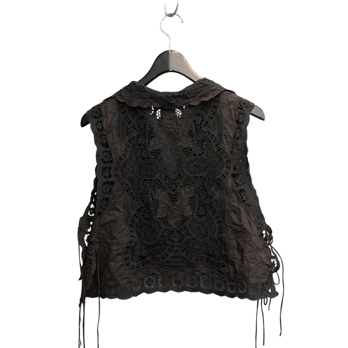 Curensology(カレンソロジー) エンブロイダリーブラウスベストブラウス