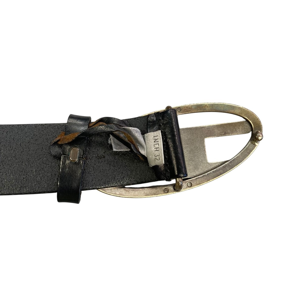 DIESEL ディーゼル ブラック ベルト85CM DIESEL(ディーゼル) ベルトX08510 X08510 ブラック サイズ 80/32