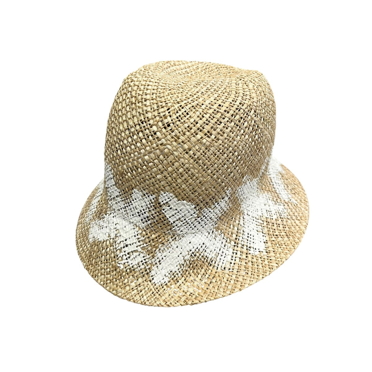 KIJIMA TAKAYUKI DISCRIPTION RAMIE CROCHET HATストローハット251318 古着・中古-1枚目のアイテム画像