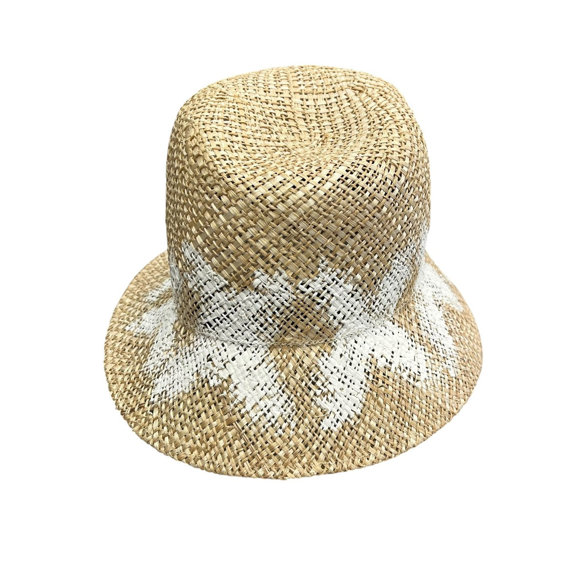 KIJIMA TAKAYUKI DISCRIPTION RAMIE CROCHET HATストローハット251318 古着・中古-4枚目のアイテム画像