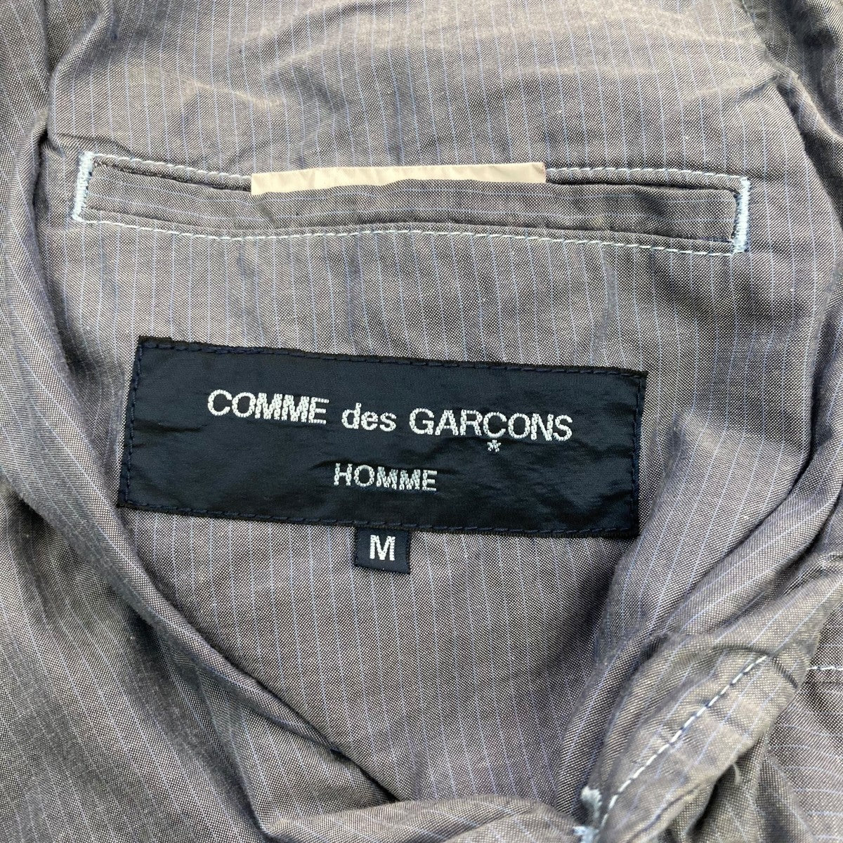 COMME des GARCONS HOMME(コムデギャルソンオム) 11SSテーラード