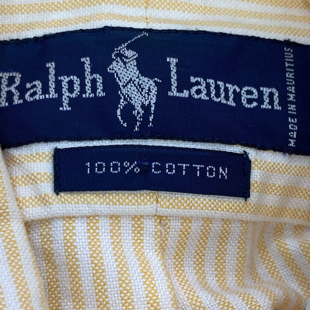 RALPH LAUREN(ラルフローレン) ストライプシャツ イエロー
