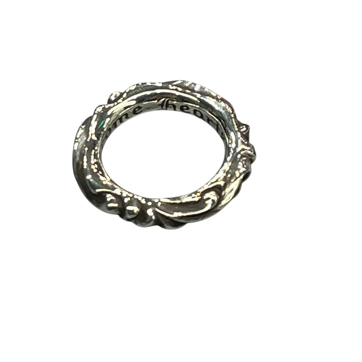 CHROME HEARTS SCROLL BANDリング 古着・中古-3枚目のアイテム画像