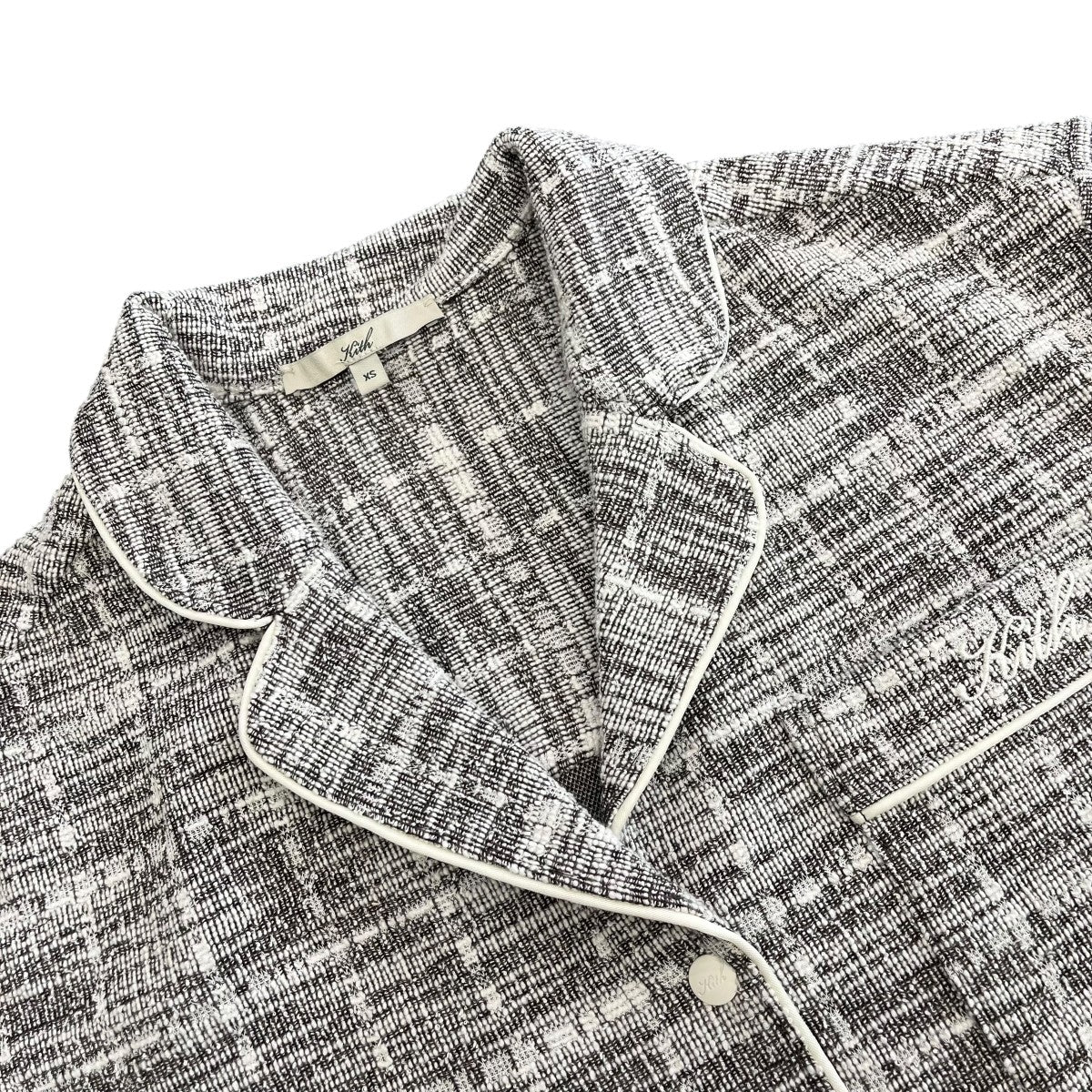 KITH 25SSTweed Camp Shirt半袖シャツ25051061000120 古着・中古-3枚目のアイテム画像