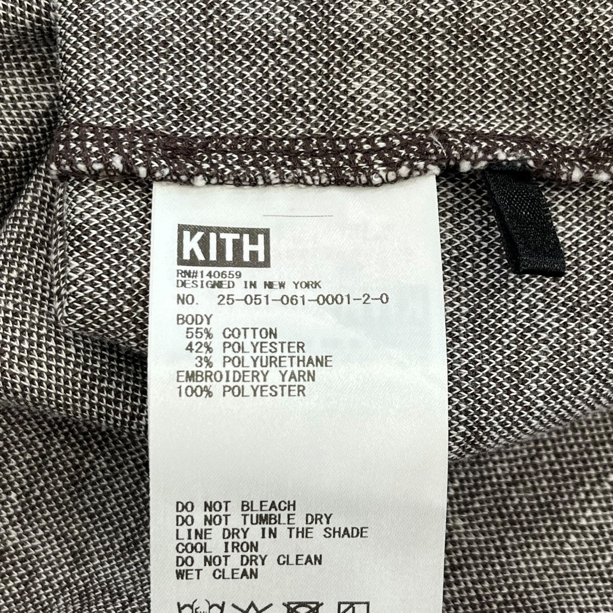 KITH 25SSTweed Camp Shirt半袖シャツ25051061000120 古着・中古-6枚目のアイテム画像