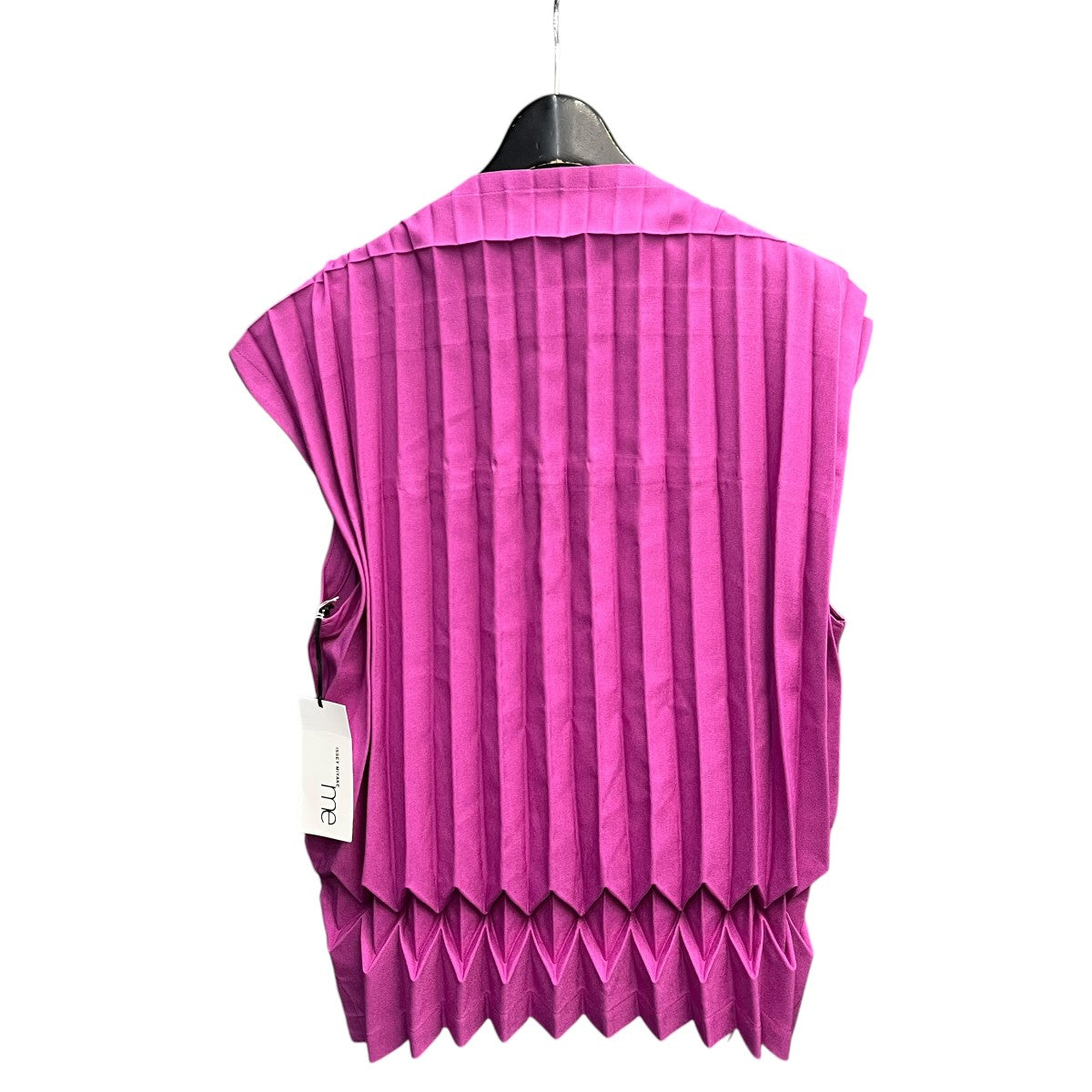 me ISSEY MIYAKE ノースリーブカットソーMI31FR401 古着・中古-2枚目のアイテム画像