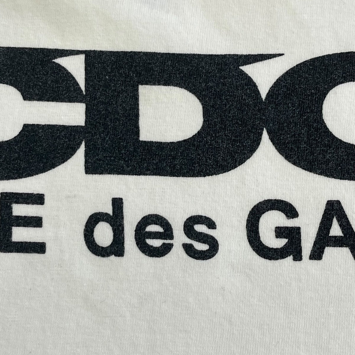 CDG 半袖カットソーSZ-T005 古着・中古-8枚目のアイテム画像