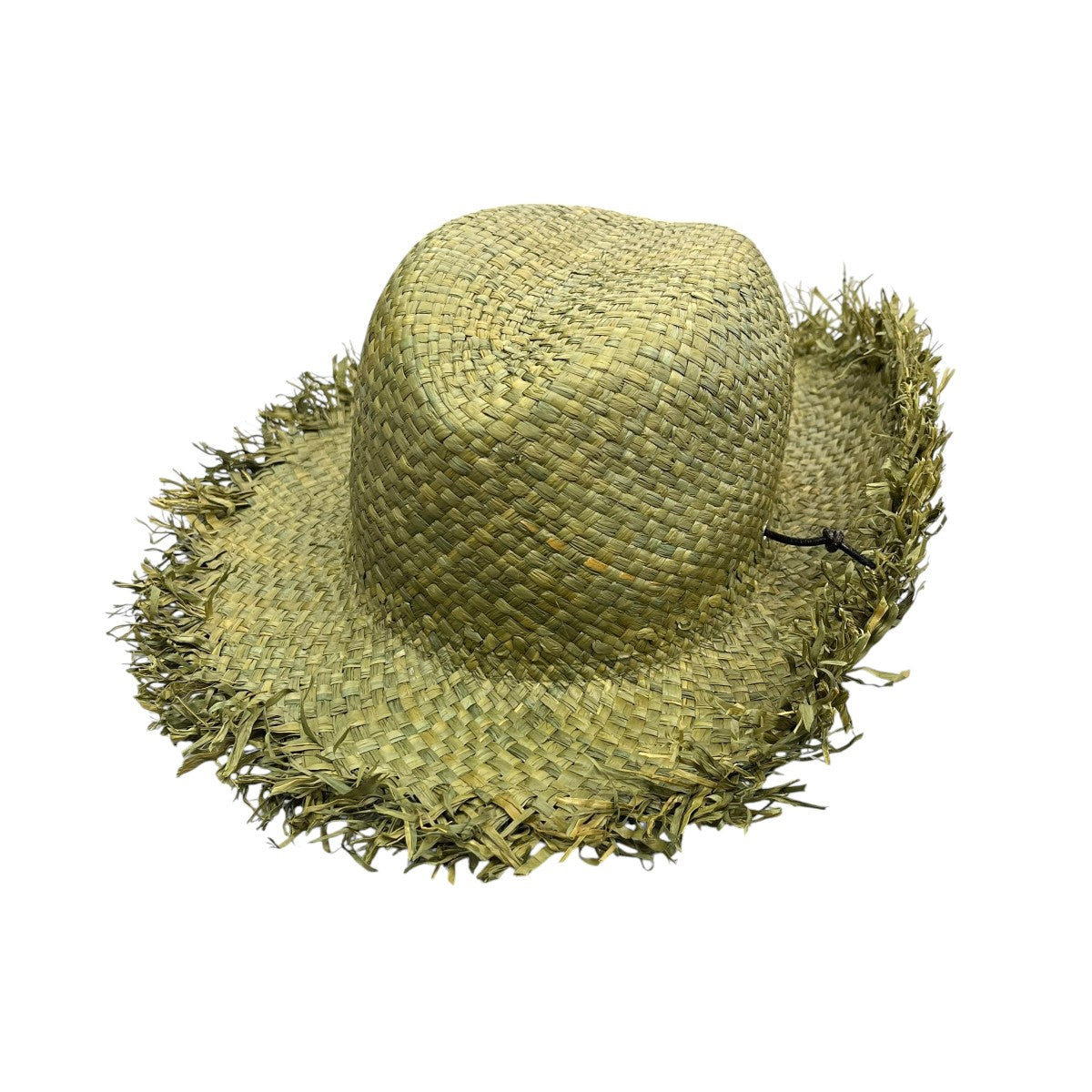 KIJIMA TAKAYUKI RAFFIA FISHERMAN HATラフィアハットW-231341 古着・中古-1枚目のアイテム画像