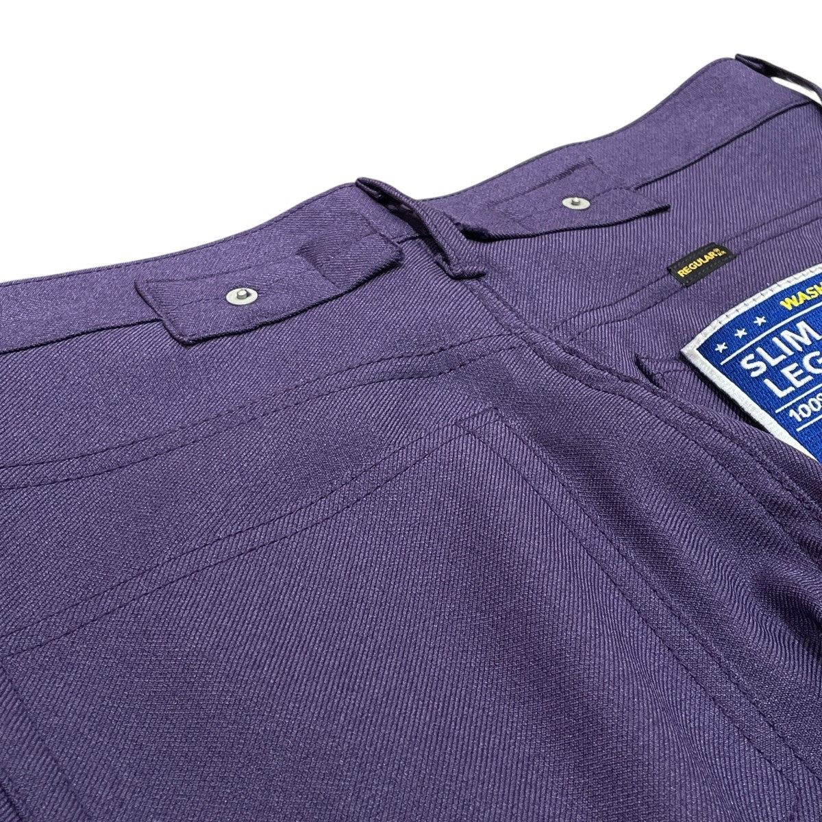 22AWSlim pressed pantsスラックスAW22 P-4