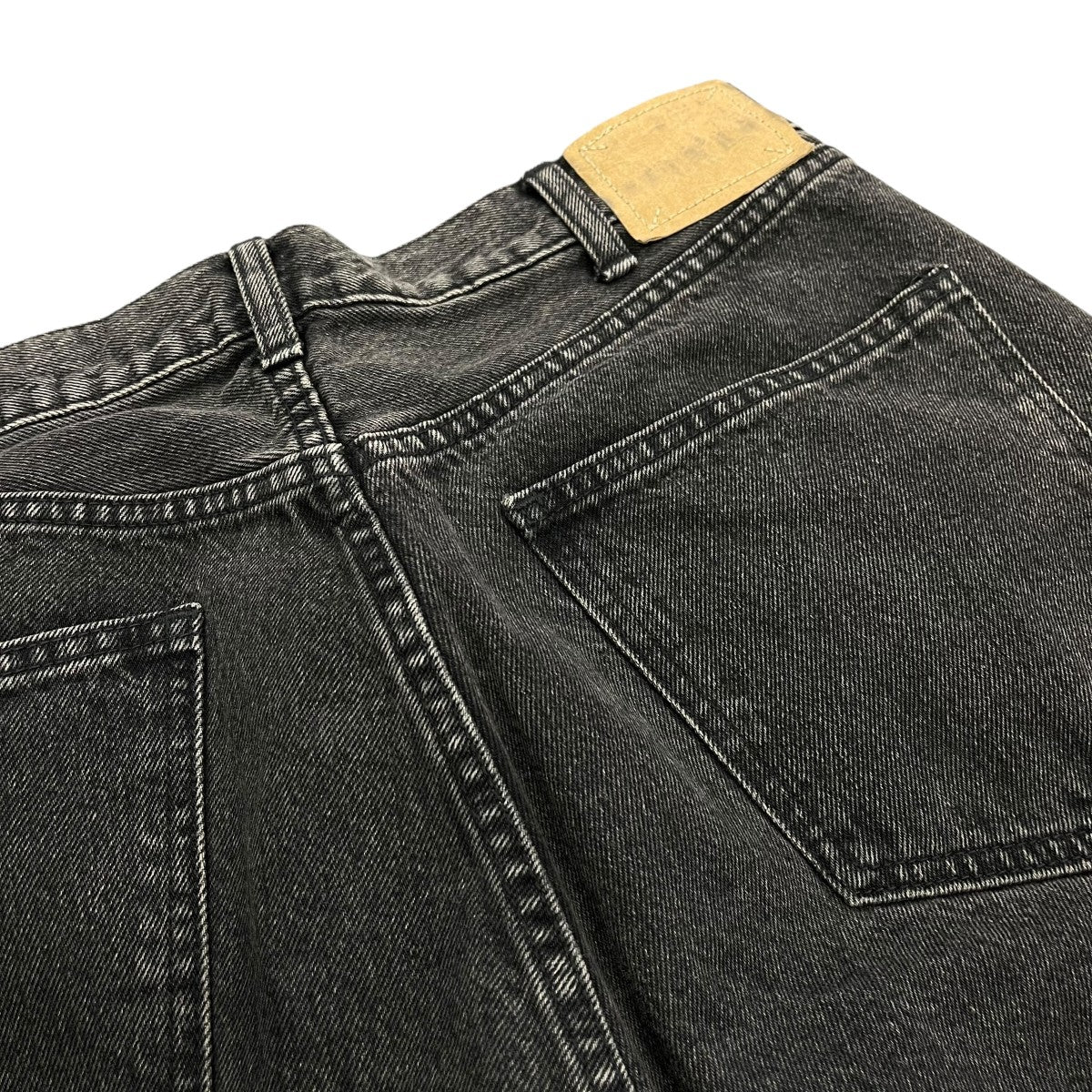 23AW CELINE ブラックパンツ 40、デニム、スタッズパンツ Y2K CELINE