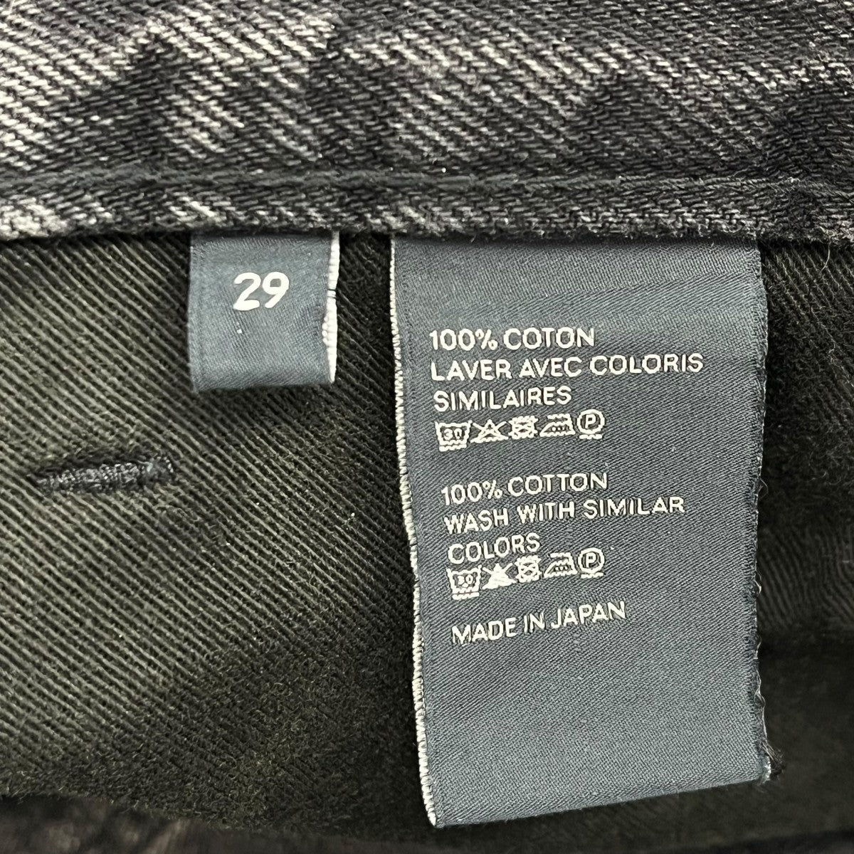 CELINE(セリーヌ) デニムパンツ2N785947F 2N785947F ブラック サイズ