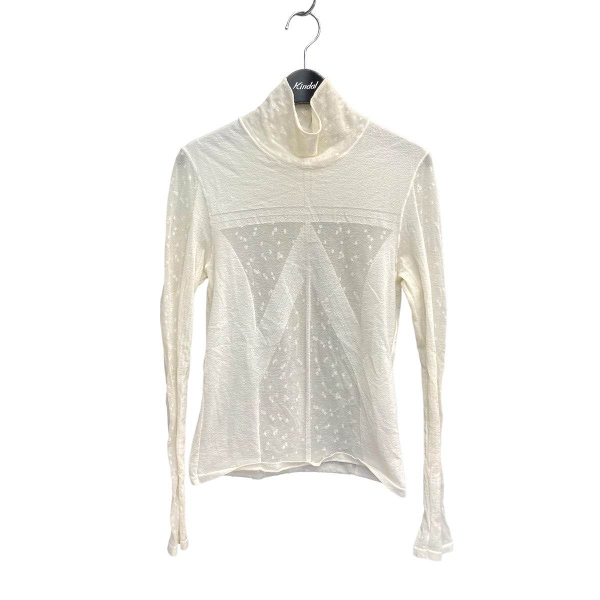 21AWosmanthus motif jacquard dressシアーカットソーMM21FW-KN042