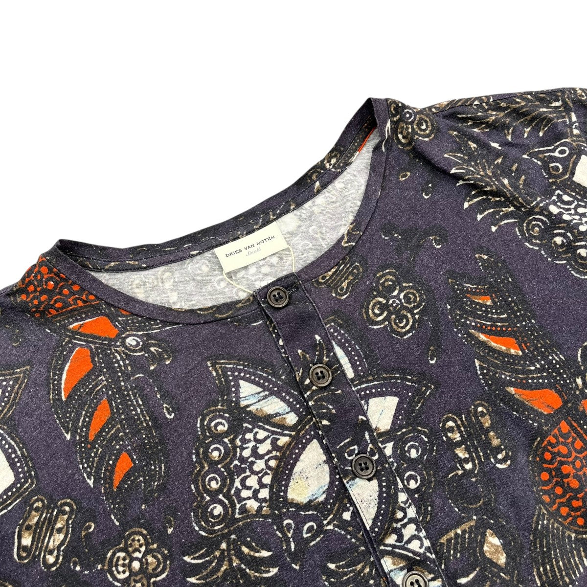 DRIES VAN NOTEN(ドリスヴァンノッテン) ヘンリーネックカットソー