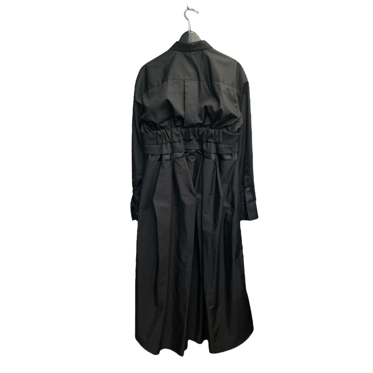 sacai(サカイ) シャツワンピース22-06372 22-06372 ブラック サイズ 1