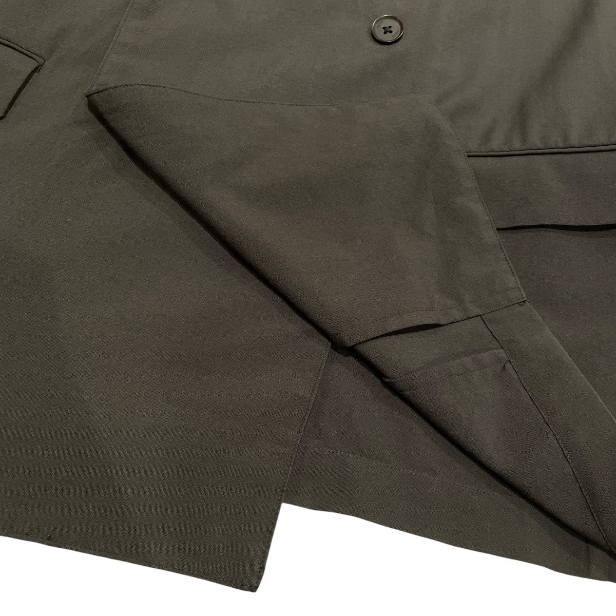 25SSWOOL TROPICAL DOUBLE BREASTED JACKETテーラードジャケットyk25ss0897j
