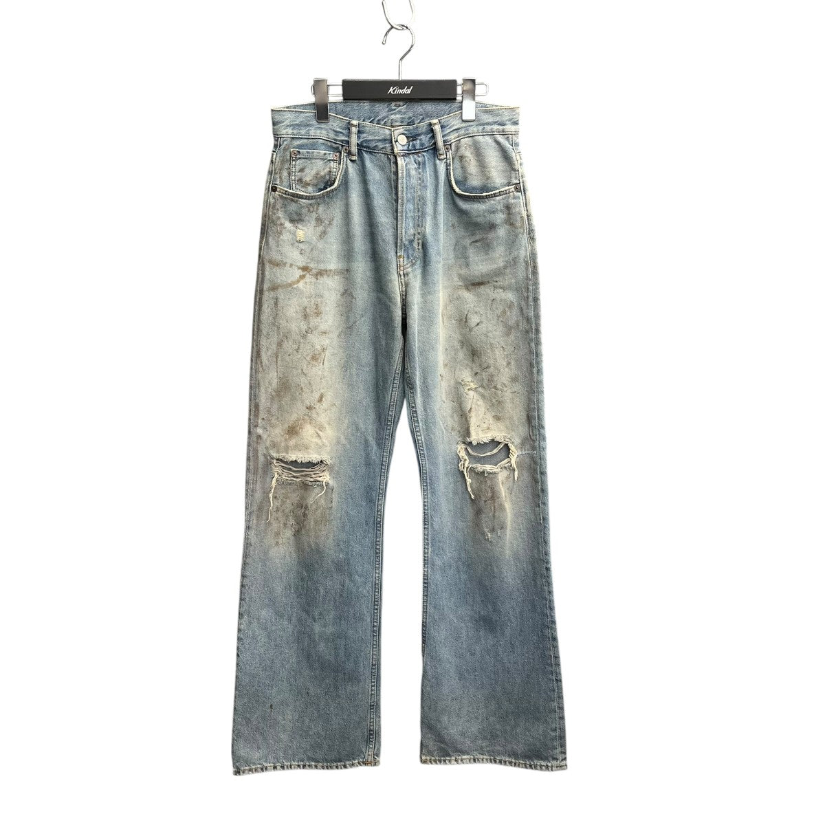 パンツ Acne studios 2021f penicillin Acne Studios - Regular fit jeans - 2021F - Mid blue