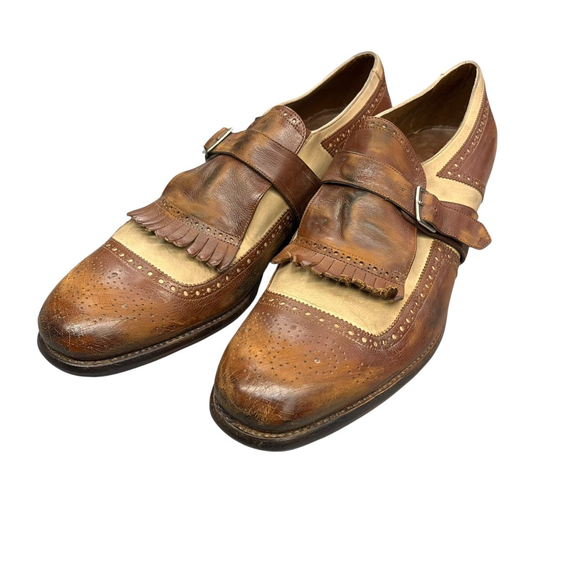 CHURCH'S(チャーチ) shanghai キルトシューズレザーシューズ ブラウン