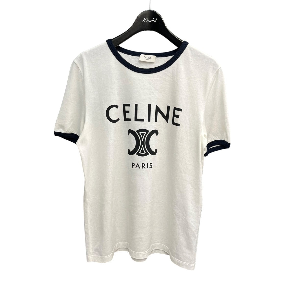 CELINE ロゴプリントリンガーTシャツ2X871501F 古着・中古-1枚目のアイテム画像