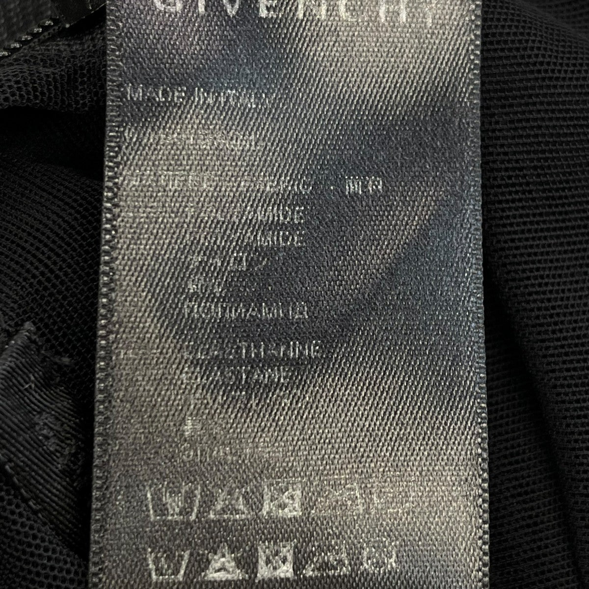 GIVENCHY(ジバンシィ) 4Gシアーカットソー ブラック サイズ M｜【公式